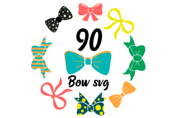 Bow Svg Clipart Vector