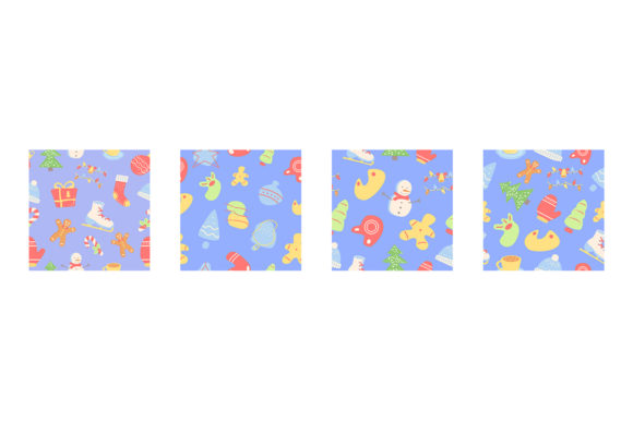 Christmas Holiday Seamless Pattern Graphics