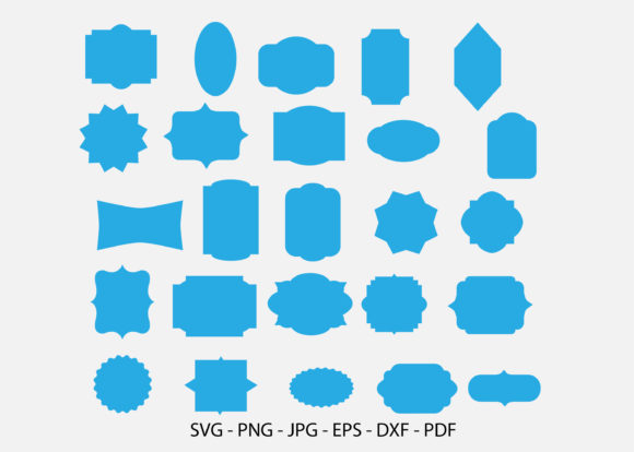Classic Frames Clipart, Vintage Frames Graphics
