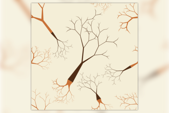 Leafless Tree Seamless Pattern: Graphics for Creative Design