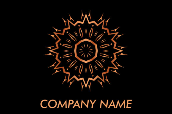 Logo Luxury Ornament Rose Gold
