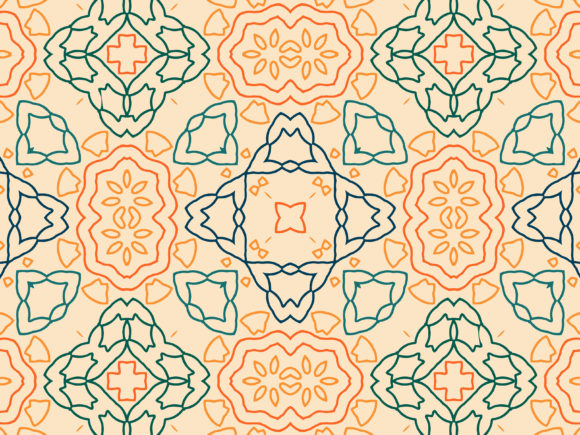 Pattern Seamless Monogram Graphics