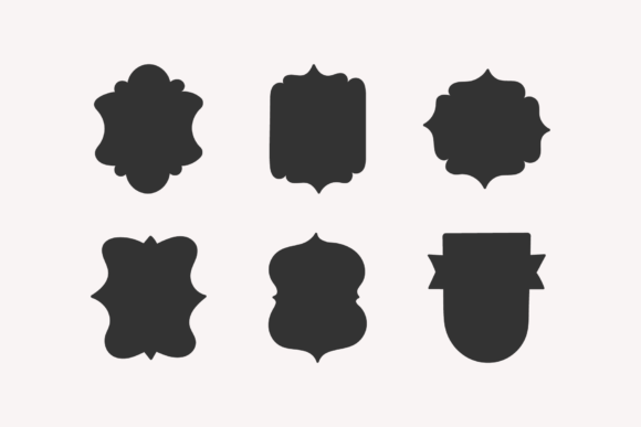 Vintage Hand-Drawn SVG Clipart Frames